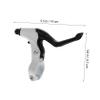 Wakauto 1 Pair Mountain Bike Brake Levers Aluminum Bicycle Handlebar Brake Lever view 2