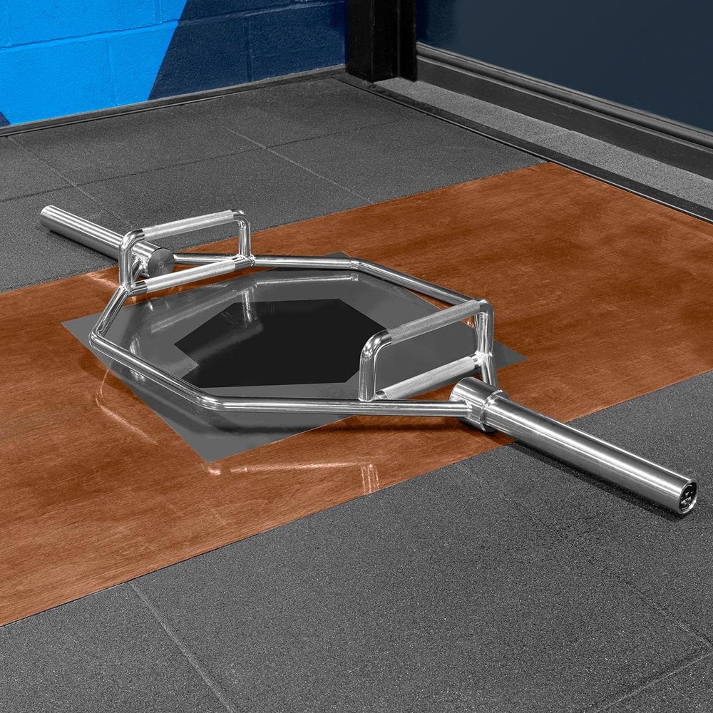 METIS 2" Olympic Hex Bar - 2 Inch Olympic Hex Deadlift Bar | Hex Olympic Bar for Shrugs, Farmers Walk & Deadlifts | Strength Training Equipment | Gym Equipment