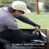 Newbyinn UV Sun Protection Arm Sleeves with Thumb Hole for Men Women Youth, Cooling Sleeve to Cover Tattoo, Mid-Compression view 3