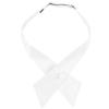 tiemart Crossover Tie (White) view 4