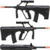 Evike Airsoft - JG AUG Mil-Inspired Full Size AEG Airsoft Integrated Scope (Color: Black) view 3