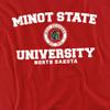 Minot State University Official Circle Logo Unisex Adult T-Shirt, Circle Logo, 5X-Large view 2