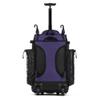 Boombah Catchers Superpack Hybrid Rolling Bat Bag - Black/Purple - Wheeled & Backpack Version view 3