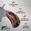 Premium Gun Grips Compatible Replacement for North American Arms Mother of Pearl .22lr and .22 Short Revolver Grips w/UV Printed HD Picture of Mammoth Bark view 3