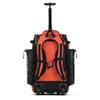 Boombah Catchers Superpack Hybrid Rolling Bat Bag - Black/Orange - Wheeled & Backpack Version view 2