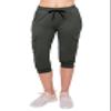 ALWAYS Womens Cargo Capri Jogger Sweatpants with Pockets  Super Soft Stretch Lounge Pants, Casual Joggers for Women, Daily Wear & Travel, Charcoal 2 M view 3