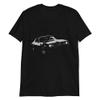 1977 Firebird Trans Am T-Tops Muscle Car Short-Sleeve Unisex T-Shirt Black view 1