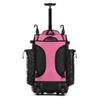 Boombah Catchers Superpack Hybrid Rolling Bat Bag - Black/Pink - Wheeled & Backpack Version view 3