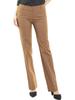 Design by Olivia Women's High Waist Comfy Stretchy Bootcut Trouser Pants Chestnut 3XL view 4