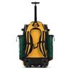 Boombah Catchers Superpack Hybrid Rolling Bat Bag - Dark Green/Gold - Wheeled & Backpack Version view 2