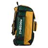 Boombah Catchers Superpack Hybrid Rolling Bat Bag - Dark Green/Gold - Wheeled & Backpack Version view 4