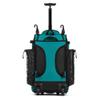 Boombah Catchers Superpack Hybrid Rolling Bat Bag - Black/Teal - Wheeled & Backpack Version view 3