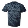 Haase Unlimited Fishing Pole American Flag - Fisherman USA Unisex Tie Dye T-Shirt (Black Tie Dye, XXX-Large) view 2