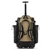 Boombah Catchers Superpack Hybrid Rolling Bat Bag - Black/Vegas Gold - Wheeled & Backpack Version view 2