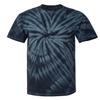 Haase Unlimited Fishing Pole American Flag - Fisherman USA Unisex Tie Dye T-Shirt (Black Tie Dye - Back Print, XXX-Large) view 2