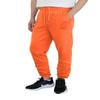 AIRNINE Men's Lightweight Fleece Joggers Sweatpants (S to 6XL) (Neon Orange_S78, 2X-Large, xx_l) view 1