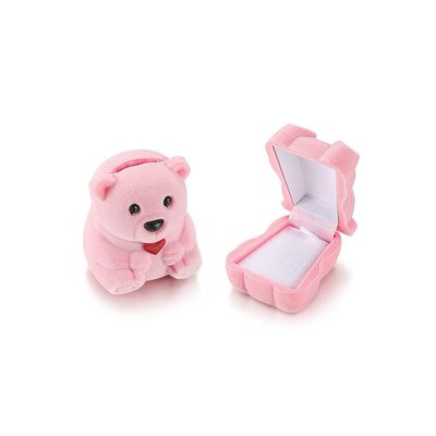 AGCFABS 62 Style Cute Velvet Jewelry Packaging Gift Box Container Wedding Ring Box Ring Case Earrings Jewelry Display Gift Box Holder Package (57)