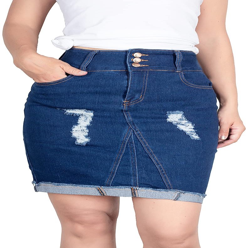 BodiLove Women's Stretch Tight Body Hugging Curve Hugging Solid Color Form Fitting Body Con Mini Skirt Night Out Evening Party Clubbing Summer Casual Flirty Navy L