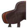 CHALLENGER 15" Western Horse Bareback Treeless Leather Saddle Pleasure Trail Riding 49103TN view 2