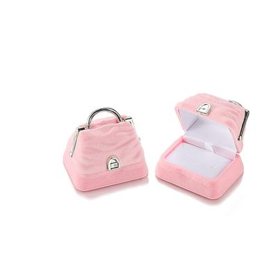 AGCFABS 62 Style Cute Velvet Jewelry Packaging Gift Box Container Wedding Ring Box Ring Case Earrings Jewelry Display Gift Box Holder Package (41)