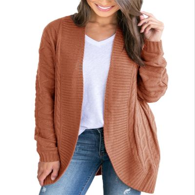 Saodimallsu Womens Open Front Cocoon Cable Knit Cardigan Chunky Loose Long Sleeve Slouchy Warm Fall Sweaters Outwear