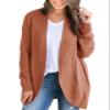 Saodimallsu Womens Open Front Cocoon Cable Knit Cardigan Chunky Loose Long Sleeve Slouchy Warm Fall Sweaters Outwear view 1