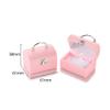 AGCFABS 62 Style Cute Velvet Jewelry Packaging Gift Box Container Wedding Ring Box Ring Case Earrings Jewelry Display Gift Box Holder Package (60) view 2
