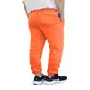 AIRNINE Men's Lightweight Fleece Joggers Sweatpants (S to 6XL) (Neon Orange_S78, 4X-Large, 4X_l) view 3