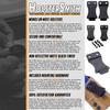 [2PCS] HolsterSmith FOMI Holster Clip for 1.75 Inch Belts  IWB/OWB with Mounting Hardware  USA Made - Adjustable Cant - for Kydex Holsters, Knife Sheaths, Inside Waistband Clips view 4