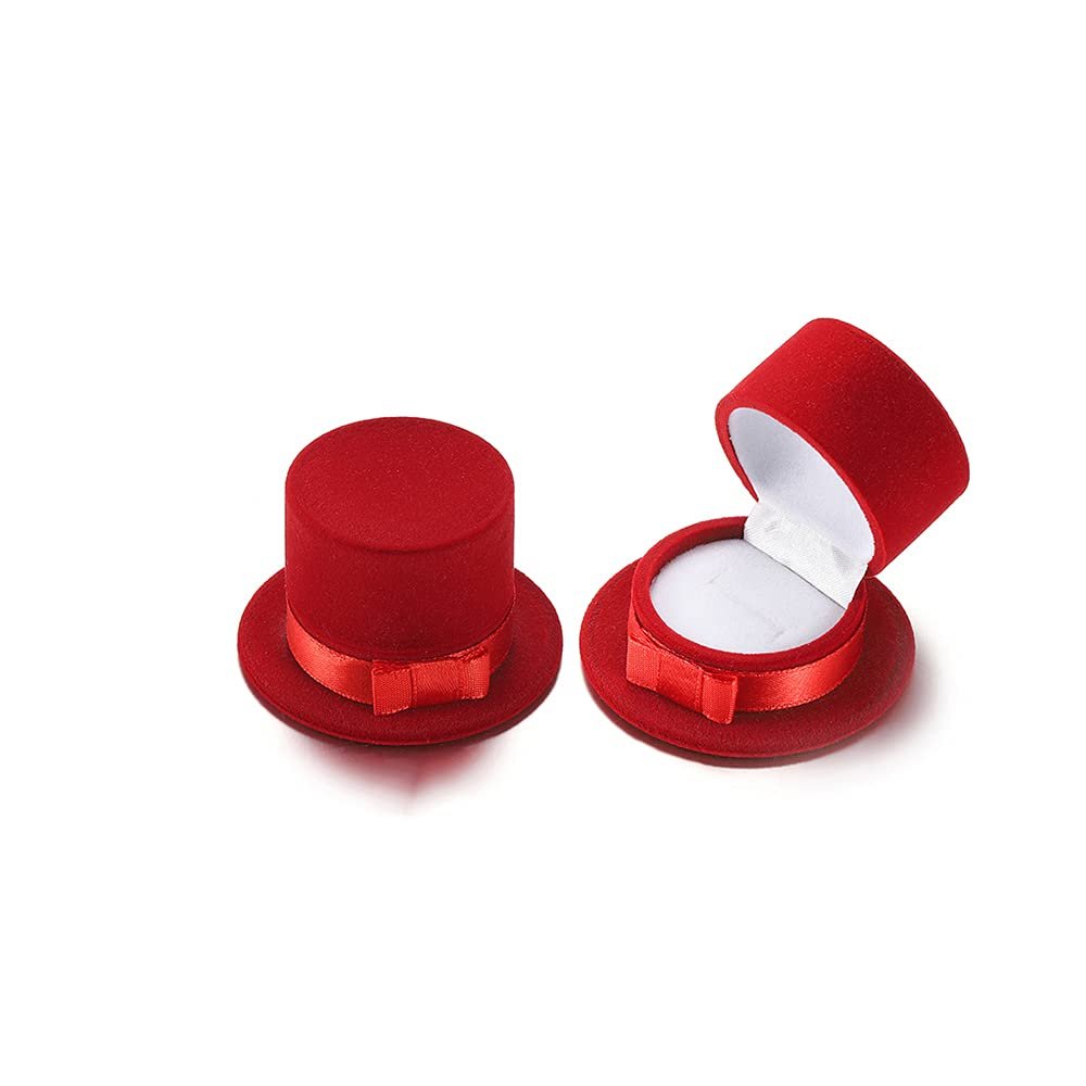 AGCFABS 62 Style Cute Velvet Jewelry Packaging Gift Box Container Wedding Ring Box Ring Case Earrings Jewelry Display Gift Box Holder Package (40)