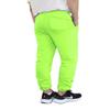 AIRNINE Men's Lightweight Fleece Joggers Sweatpants (S to 6XL) (Neon Green_S78, 4X-Large, 4X_l) view 3