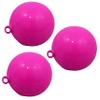 3 Pack Salmon Cannonball Weight Lead Downrigger Sinker (Pink) view 1