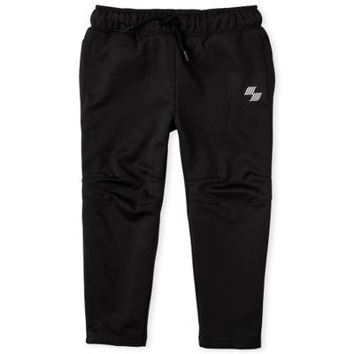 The Children's Place,Sport Knit Performance Pants,Black,S (5/6)