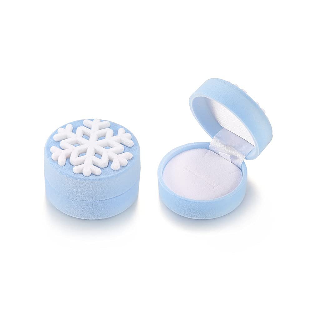 AGCFABS 62 Style Cute Velvet Jewelry Packaging Gift Box Container Wedding Ring Box Ring Case Earrings Jewelry Display Gift Box Holder Package (47)
