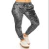 ALWAYS Women Velvet Jogger Pants - Crushed Velour Solid Basic Premium Soft Stretch Warm Winter Sweatpants Joggers Charcoal Medium view 3
