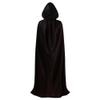 OurLore Black and Red Reversible Halloween Christmas Cloak Masquerade Party Cape Costume (35 inch, With Hood) view 3