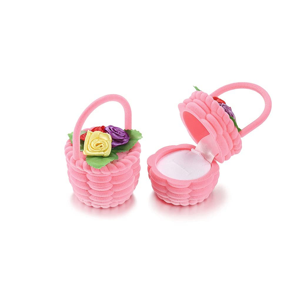 AGCFABS 62 Style Cute Velvet Jewelry Packaging Gift Box Container Wedding Ring Box Ring Case Earrings Jewelry Display Gift Box Holder Package (27)