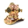 Copper Brass Divers Diving Helmet Miniature US Navy Helmet - Office Desk Decor/Shelf Decor view 1
