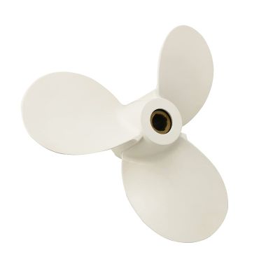 Azingysail Aluminum Outboard Propeller 9 x 8 for Yamaha Engines 50-130HP, Pin Drive,3 Blades,RH