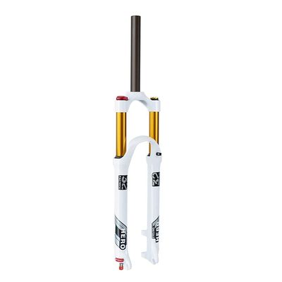 Jejy Suspension Fork 26/27.5/29 XC Mountain Bike Straight Tube/Tapered Tube Magnesium Alloy Front Forks Air MTB Bicycle Accessories (Color : Straight Manual Lockout, Size : 29)