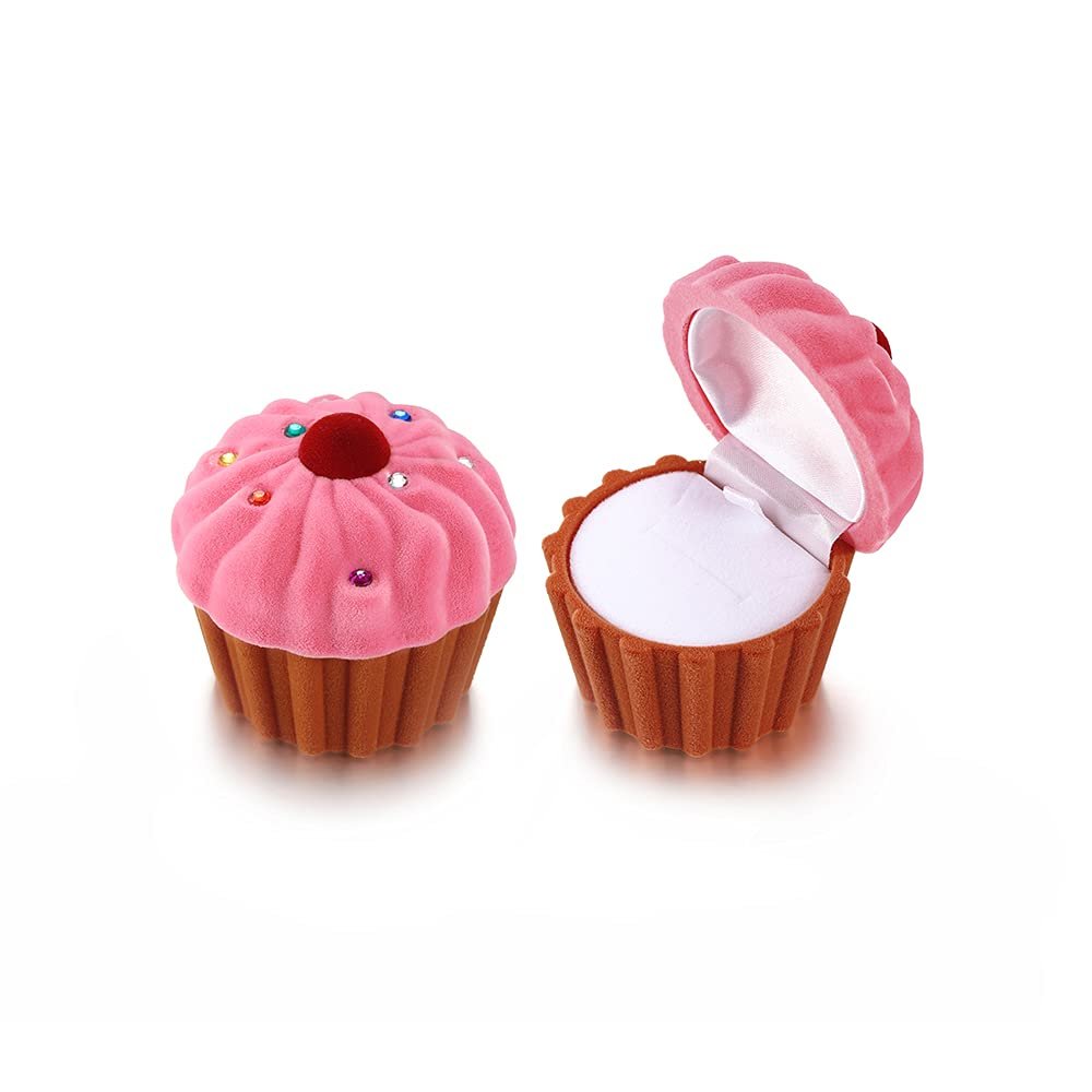AGCFABS 62 Style Cute Velvet Jewelry Packaging Gift Box Container Wedding Ring Box Ring Case Earrings Jewelry Display Gift Box Holder Package (15)