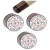 Bulletproof Billiards AIM (Accuracy Improving Multi-Layer) 11 Layer Laminated Japanese Pigskin Playing Tip - Pool Stick Tips, Billiard Set Accessories - 3 Pack (Hardness: Soft) view 1