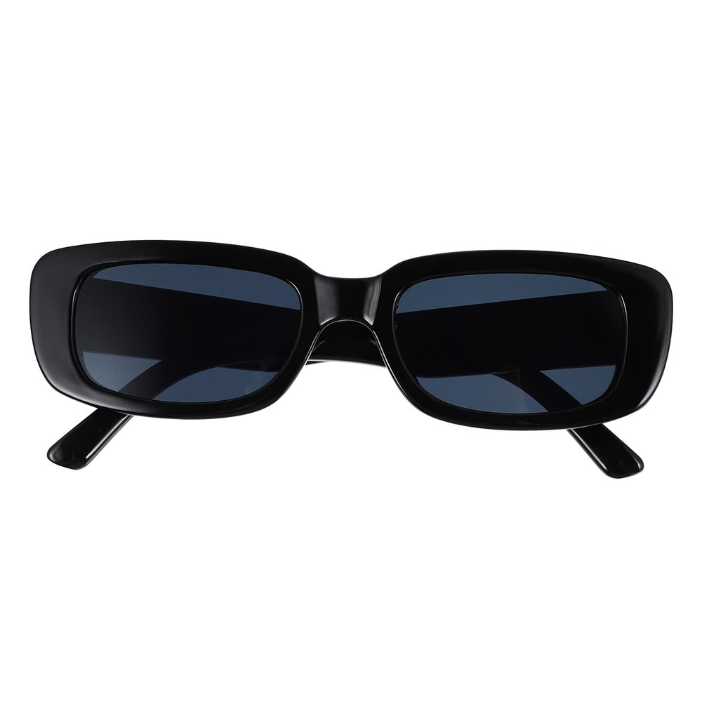 BESTOYARD Square Eye Shades 1pc Square Frame Sunglasses Women Glasses Retro Summer Sun Glasses Protection Sunglasses Vintage Square Sunglasses Sunglasses Fashion Eyewear Box Women's Mirror
