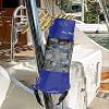 Deluxe Recycles Portable Mesh Trash Bag for Boat - Washable Leakproof Outdoor Garbage Bags for Boat, Kayak or Camper  Lightweight & Large Capacity Bin Bag (Blue) view 3