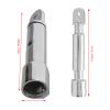 Aramox 316 Stainless Steel Telescopic Bimini Top Eye End Fitting, 1-inch Marine Boat Slide Hardware view 2