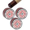Bulletproof Billiards AIM (Accuracy Improving Multi-Layer) 11 Layer Laminated Japanese Pigskin Playing Tip - Pool Stick Tips, Billiard Set Accessories - 3 Pack (Hardness: Hard) view 1