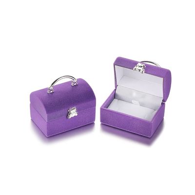 AGCFABS 62 Style Cute Velvet Jewelry Packaging Gift Box Container Wedding Ring Box Ring Case Earrings Jewelry Display Gift Box Holder Package (61)