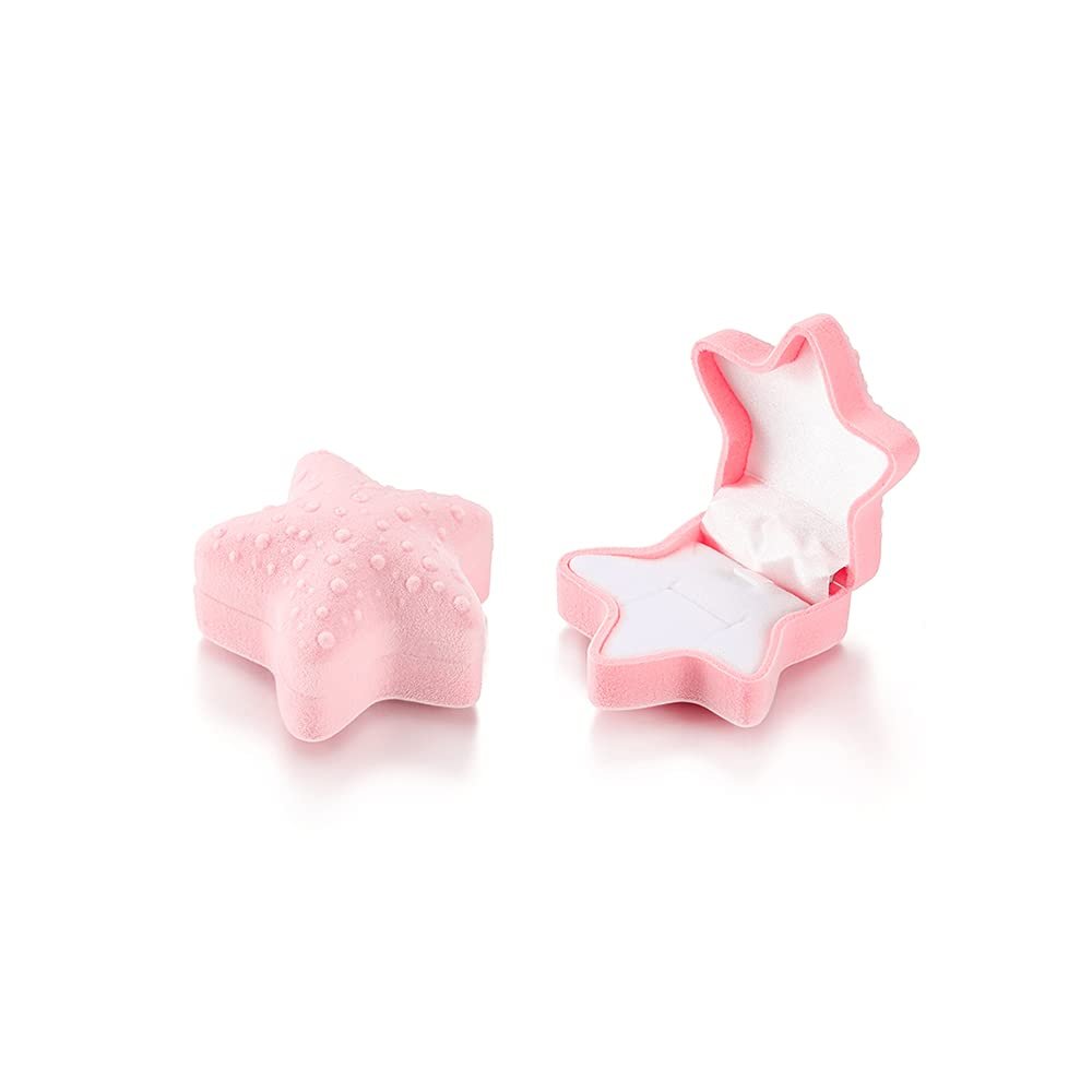 AGCFABS 62 Style Cute Velvet Jewelry Packaging Gift Box Container Wedding Ring Box Ring Case Earrings Jewelry Display Gift Box Holder Package (48)