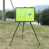 Joyeee 23.6'' x 17.7'' Magnetic Coaching Board, Extra Large Soccer Tactics Board with Magnetic Marker, Pen, Dry Eraser, Tripod Stand and Carrying Bag, Full Football Pitch Layout, Training Equipment view 4