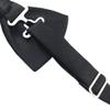 Medsuo Adjustable Bowtie, Men BowtiePre-Tied Bow Tie for Parties (Black) view 2